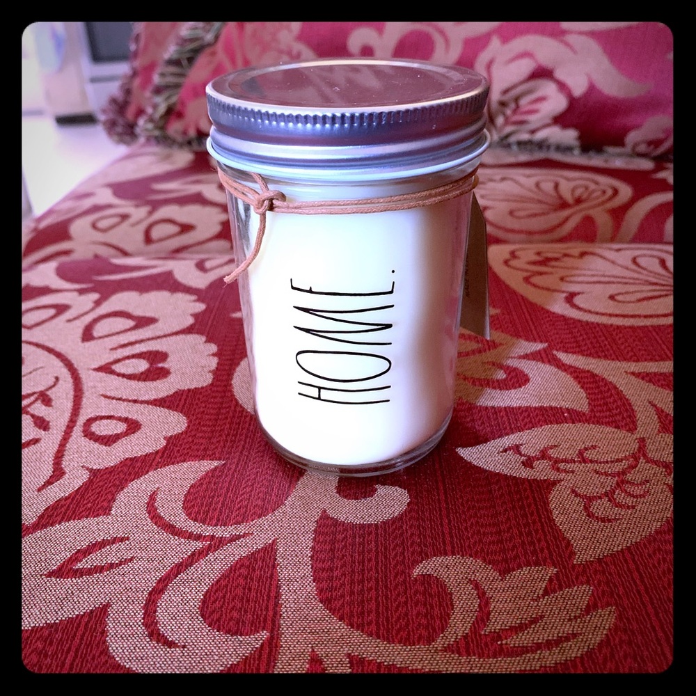 rae dunn new home candle vanilla scent